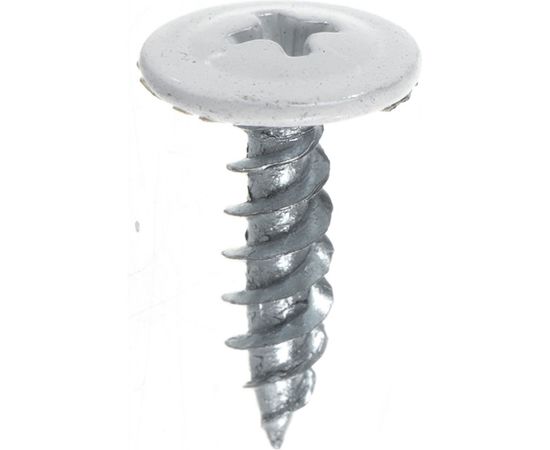 Саморез Tech-Krep ШСММ 4,2х16 белый KP RAL 9003 20 шт, пакет 125517 