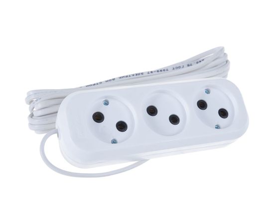 Удлинитель У6-639 ШВВП 2x0,75 3гн. 5м UNIVersal 9631934 