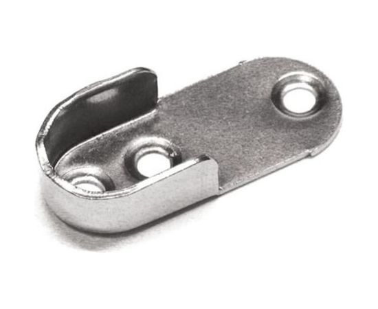 Держатель для овальных штанг Tech-Krep 30х15мм, хром 2 шт 127459 