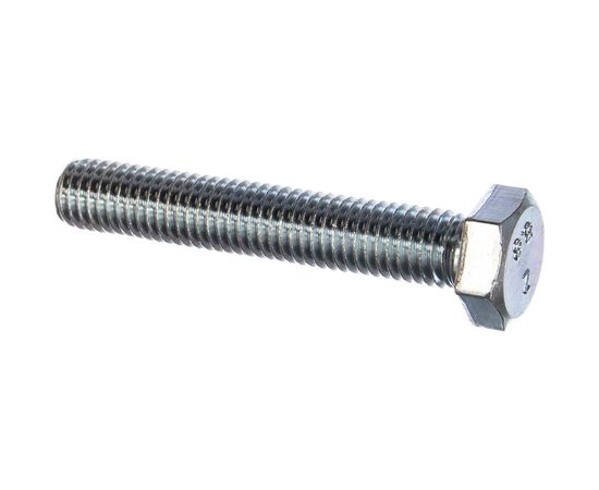 Болт Tech-Krep DIN933 с шестигранной головкой, оцинкованный М12х70 2 шт - пакет 102981 