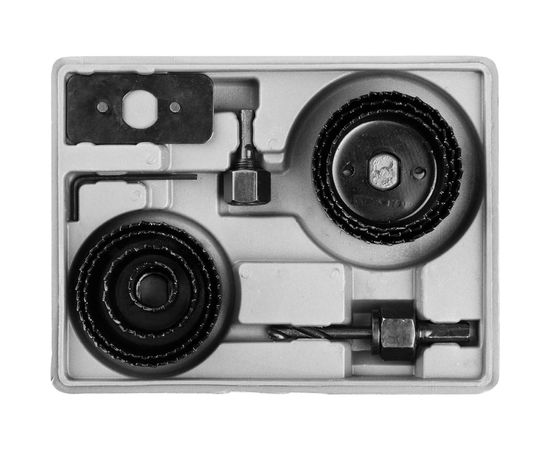 Коронки по дереву кольцевые MASTER 7 шт. STAYER 29600-H7 