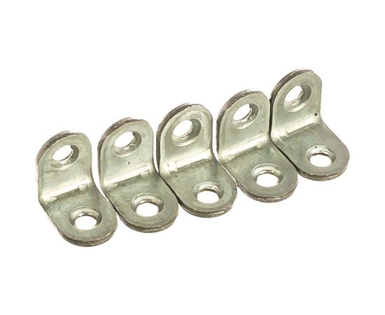 Мебельный оцинкованный уголок 16х16х12х1.5мм, 5шт - пакет Tech-Krep 110085 – изображение 2