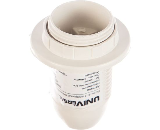 Патрон Е14 люстровый термопластик 2А 250В c этикеткой UNIVersal 5560713 – изображение 2