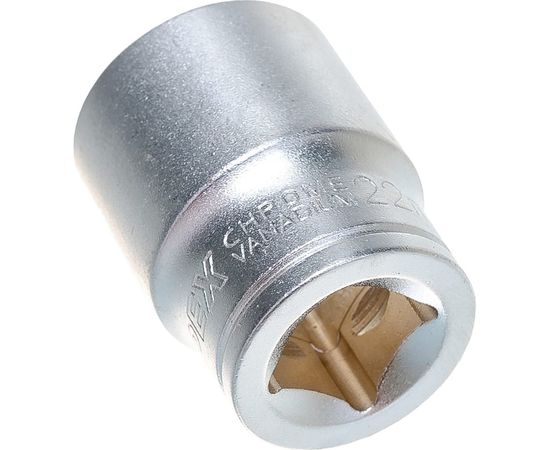 Головка сменная шестигранная (1/2"; 22 мм) TOPEX 38D722 – изображение 4