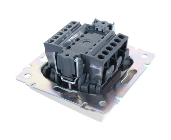 Выключатель Smartbuy 2-клавишный 10А бежевый Нептун SBE-05i-10-SW2-0 – изображение 3