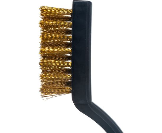 Набор металлических щеток VOREL 170мм, медная, стальная, нейлоновая 06963 – изображение 7
