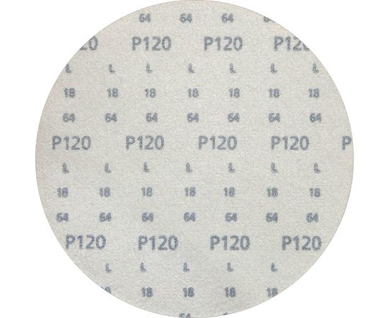 Круг шлифовальный на липучке siaone 1944 (5+1 шт; 150 мм; без отверстий; P120) sia Abrasives so6-150-0-120 – изображение 3