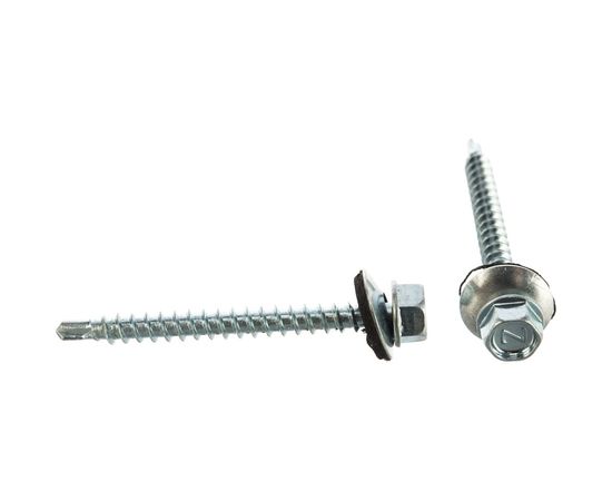 Кровельный саморез Tech-Krep КР ZP сверло 4,8х51 40 шт, коробка с окном 112027 – изображение 4