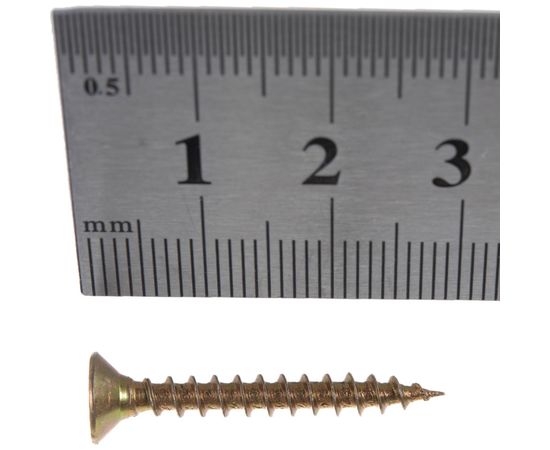 Саморез Tech-Krep ШУж 4,0х30 потайная головка 17 шт, пакет 102491 – изображение 3