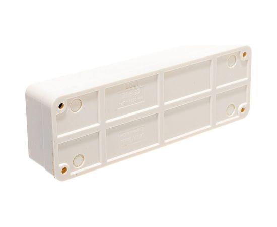 Розетка UNIVersal Олимп 4-ая с/з слоновая кость ivory 1169 – изображение 3