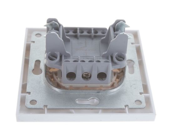 Одноклавишный выключатель, белый UNIVersal Бриллиант 7947366 – изображение 4