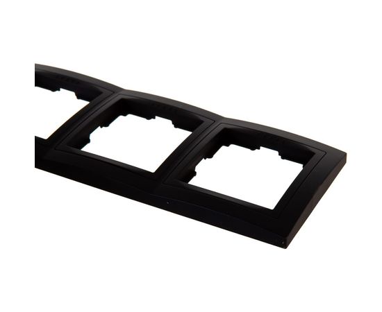 Рамка Smartbuy 5-местная пластик черная Нептун SBE-05b-Plastic-FR-5 – изображение 2