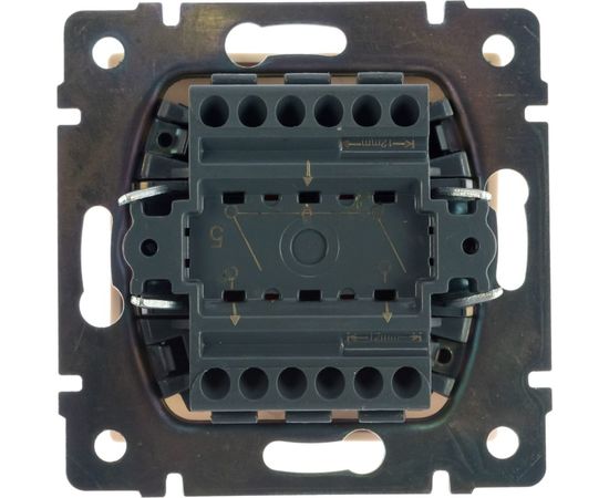 Выключатель Smartbuy 2-клавишный 10А бежевый Нептун SBE-05i-10-SW2-0 – изображение 2