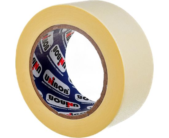 Малярная клейкая лента UNIBOB 50 мм х 50 м 212496 – изображение 2