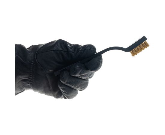 Набор металлических щеток VOREL 170мм, медная, стальная, нейлоновая 06963 – изображение 8