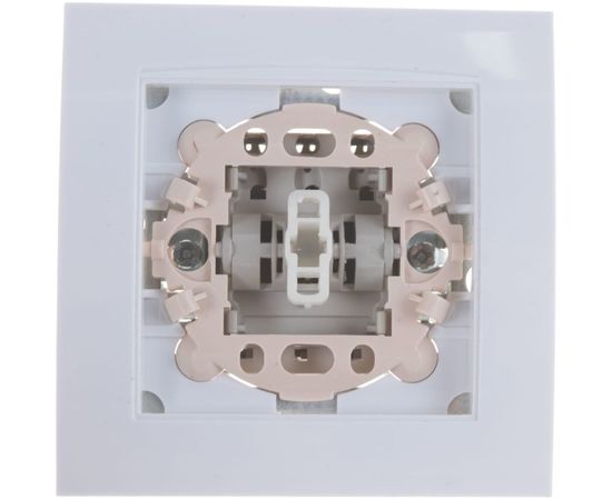 Одноклавишный выключатель, белый UNIVersal Бриллиант 7947366 – изображение 3