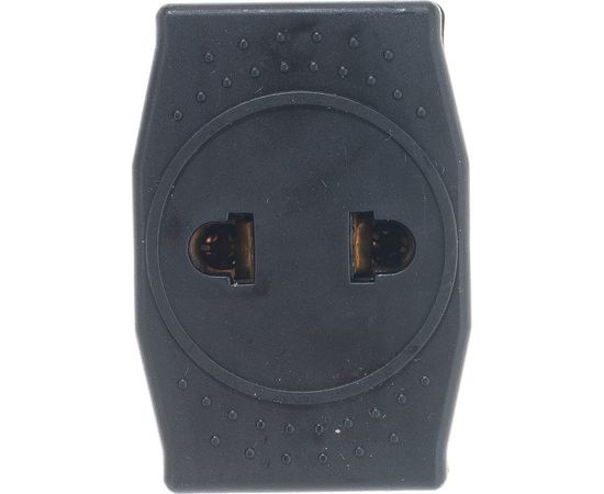 Сетевой 3-местный компактный разветвитель STEKKER без заземления, ADP10-16-20, черный 39295 – изображение 2