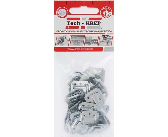 Кляймер Tech-Krep крепеж для вагонки 5 мм 45 шт - пакет 104040 – изображение 2