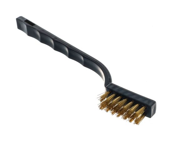 Набор металлических щеток VOREL 170мм, медная, стальная, нейлоновая 06963 – изображение 4