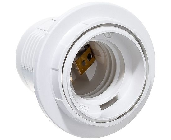 Люстровый патрон UNIVersal Е27 термопластик М10 4А 250В 7941418 – изображение 2