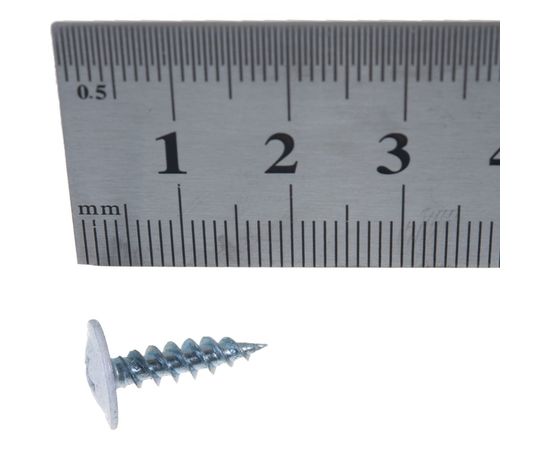 Саморез Tech-Krep ШСММ 4,2х16 белый KP RAL 9003 20 шт, пакет 125517 – изображение 2