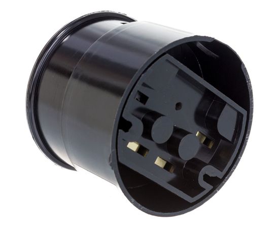 Разъем UNIVersal РШ-ВШ карболит 32А 380В круглый, черный 1233 – изображение 3