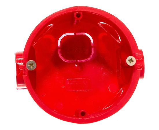 Подрозетник с кабель-каналом для сплошных стен STEKKER красный, EBX20-01-1 A3A647-003 39293 – изображение 7