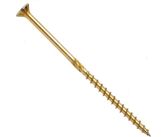 Конструкционный шуруп ЕВРОПАРТНЕР для дерева с фрезой потай ж/п Torx 30, 6.0х120 5шт T2 0006 3 