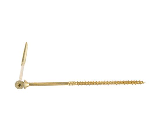 Конструкционный шуруп ЕВРОПАРТНЕР для дерева с фрезой потай ж/п Torx 25, 5.0х120 10шт T2 0005 3 