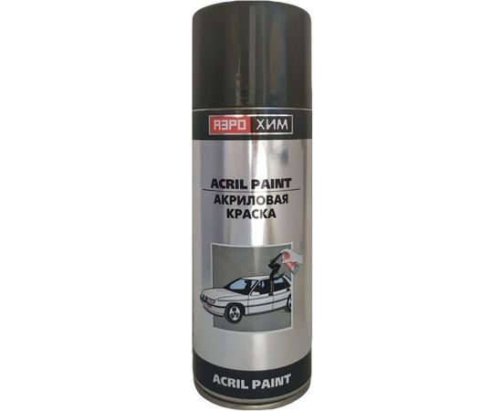 Черная глянцевая краска Аэрохим 520мл AR-105 