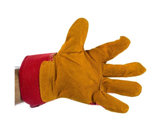 Спилковые комбинированные перчатки АТЛАНТ РЫСЬ TDH_ATL_GL_09 