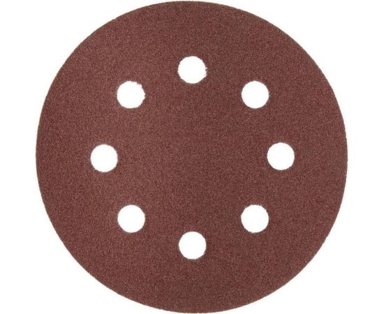 Круг шлифовальный универсальный 5 шт. (125 мм; Р100) "МАСТЕР" Зубр 35562-125-100 