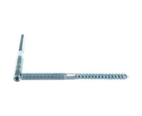 Сантехническая шпилька к хомуту ЕВРОПАРТНЕР Zn 8х100 4шт. 5 9506 2 