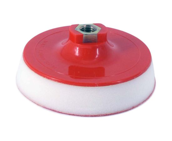 Насадка с липучкой (125 мм; гайка М14; неопреновая подложка 25 мм) для УШМ и дрели ZOLDER Z-501-03 