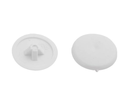 Заглушка на шуруп PZ 3 ЕВРОПАРТНЕР белая 10 шт. 16 1596 1 