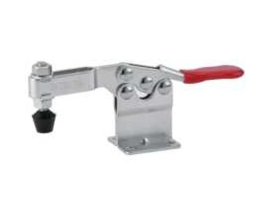 Прижим WOODWORK с высокой базой и вертикальной ручкой, усилие 90кг. GH-201-BHB 