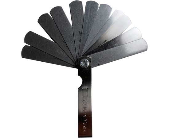 Набор щупов ГТО №4 длина 70 мм, 0.1-1мм, 11 пластин FG407001001 