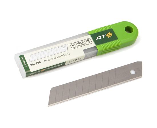 Лезвие сегментированное (10 шт; 18 мм) Дело техники 261924 