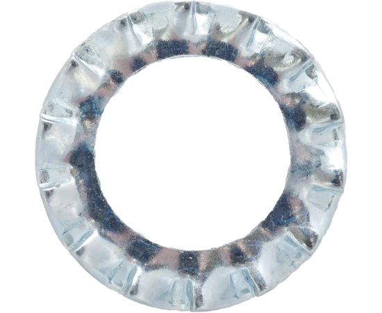 Cтопорная шайба с наружн. зубьями ЕВРОПАРТНЕР DIN 6798А Zn М8 10шт. 12 0982 1 