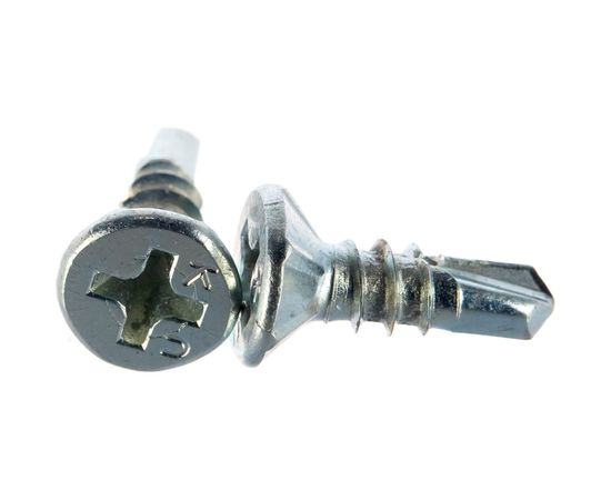 Оконный саморез Госкреп белые, сверло, 3.9х13 мм, 40 шт. 1-0021720 