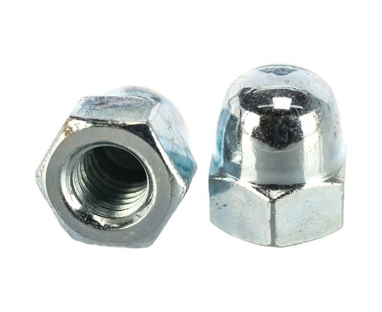 Колпачковая гайка ЕВРОПАРТНЕР DIN1587 ZN M6 20шт. 12 0460 1 – изображение 2