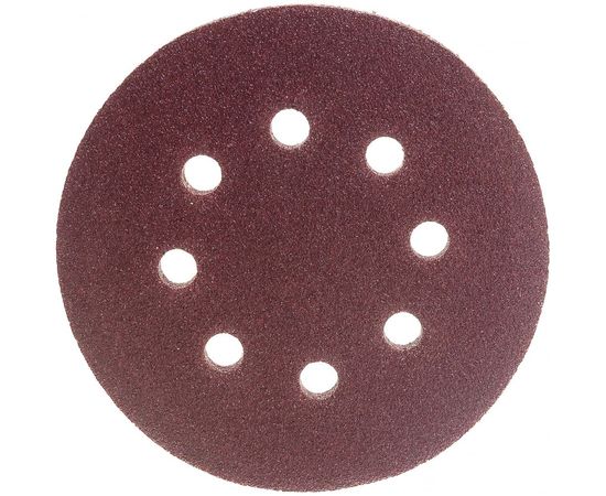 Круг шлифовальный СТАНДАРТ (5 шт; 125 мм; 8 отв; Р60) Зубр 35350-125-060 – изображение 3