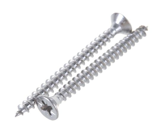 Универсальный шуруп ЕВРОПАРТНЕР с пот. гол. 4.5х50 нержав. сталь 6 шт. G2 4550 1 – изображение 2