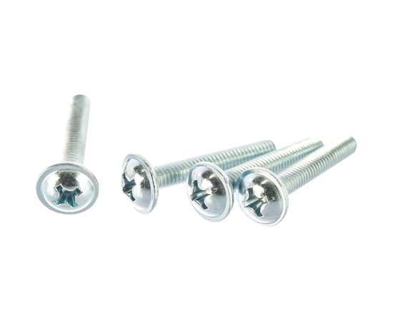 Винт для крепления ручки ЕВРОПАРТНЕР Ni M4х25 4шт. 16 2904 1 – изображение 2