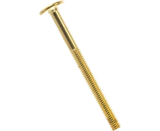 Мебельный винт с плоской головкой ЕВРОПАРТНЕР латунир. М6х70 16шт. 6 1611 2 – изображение 4