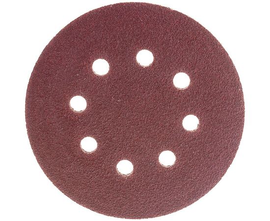 Круг шлифовальный СТАНДАРТ (5 шт; 125 мм; 8 отв; Р40) Зубр 35350-125-040 – изображение 4