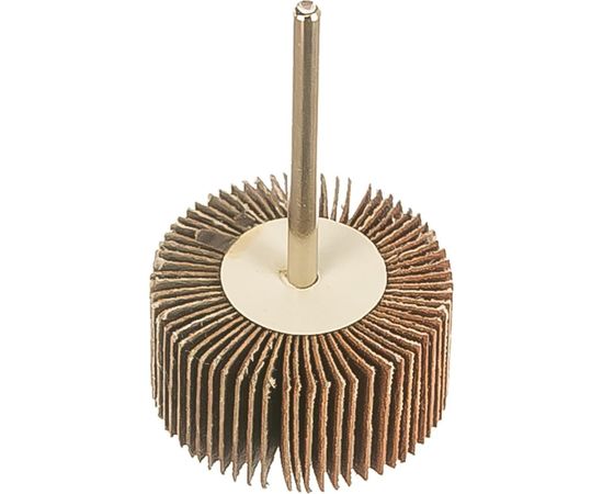 Круг шлифовальный веерный лепестковый (15х30 мм; P180) Зубр 36600-180 – изображение 2