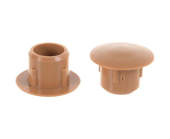 Заглушка на отверстие ЕВРОПАРТНЕР D10 бук 35 шт. 16 1848 4 – изображение 2