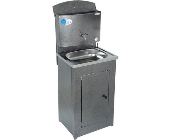 Умывальник Акватекс бак антикорроз, с ЭВН + мойка нерж. серебристый AT-Silver – изображение 4