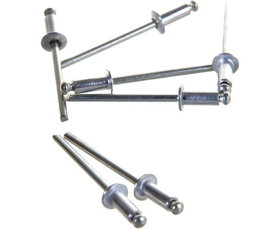 Заклепка тяговая Al-сталь (100 шт; 3.2х8 мм) ЕВРОПАРТНЕР 4 3281 1 – изображение 4